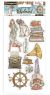 Stamperia Adhesive Chipboard 6 Inch X12 Inch Elements Lady Vagabond Lifestyle