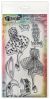 Dyan Reaveley s Dylusions Couture Stamp Set Walk In The Park Duo