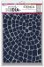 Dina Wakley Media Stencils 9 Inch X6 Inch Mosaic Circle 1 pack of 1 piece