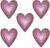 Sizzix Thinlits Dies By Tim Holtz 25 Per Pkg Stacked Tiles Hearts