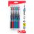 Pentel EnerGel RTX Retractable Liquid Gel Pen 0.5mm 5 Per Pkg Assorted Colors