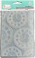 Dress My Craft Embossing Folder 5 inch X7 inch Vintage Clock