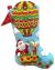 Bucilla Felt Stocking Applique Kit 18 Inch Long Santas Balloon Ride