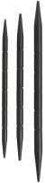 Lantern Moon Ebony Wood Cable Needles 3 Per Pkg Size 3 Per 3.25mm 6 Per 4mm 8 Per 5mm