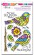 Stampendous Perfectly Clear Stamps Mystic Birds