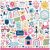 Play All Day Girl Cardstock Stickers 12 inch X12 inch Eleme