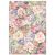 Stamperia Rice Paper Sheet A4 Flowers Casa Granada