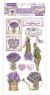 Stamperia Adhesive Chipboard 6 inch X12 inch Elements Provence
