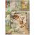 Stamperia Rice Paper Sheet A4 Giraffe Savana