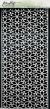 Picket Fence Studios Stencil 4 Inch X10 Inch Slimline Lots Of Blossoms
