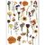 Dress My Craft Transfer Me Sheet A4 Dry Flowers