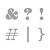 Spellbinders Etched Dies Be Bold Punctuatuion and More
