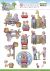 Find It Trading Yvonne Creations Punchout Sheet Zoo Funky Day Out