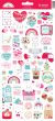 Doodlebug Cardstock Stickers 6 inch X13 inch Lots Of Love Icons