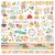 Full Bloom Cardstock Stickers 12 Inch X12 Inch Combo
