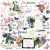 Simple Vintage Indigo Garden Cardstock Stickers 12 inch X12 inch Banners