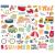 Summer Lovin Bits and Pieces Die Cuts 63 Per Pkg