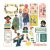 Majestic Cardstock Ephemera 34 Per Pkg Shapes Tags Words Foiled Accents