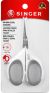 Singer Comfort Grip Craft Scissors 4 inch Grey