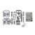 Elizabeth Craft Metal Die and Stamp Kit Retro Bus