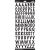 Sticko Alphabet Stickers Black Marker