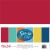 Echo Park Double Sided Solid Cardstock 12 inch X12 inch 6 Per Pkg Sea Life 6 Colors