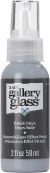 FolkArt Gallery Glass Paint 2oz Black Onyx