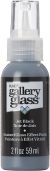 FolkArt Gallery Glass Paint 2oz Jet Black