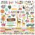 Into The Wild Cardstock Stickers 12 inch X12 inch Combo
