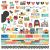 Say Cheese At The Park Cardstock Stickers 12 inch X12 inch Combo
