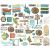 Simple Vintage Lakeside Bits and Pieces Die Cuts 57 Per Pkg 