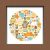 Doodlebug Design Shadow Box Insert Kit Pumpkin Spice