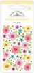 Doodlebug Sprinkles Adhesive Enamel Shapes In The Garden