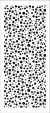 Crafter s Workshop Slimline Stencil 4 inch X9 inch Random Bubbles