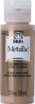 FolkArt Metallic Acrylic Paint 2oz Bronze Metal