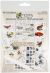 Curators Meadow Rub Ons 6inchX8inch 6 Sheets 