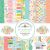 Doodlebug Double Sided Paper Pad 6 inch X6 inch 24 Per Pkg Seaside Summer 12 Designs