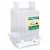 Clean Life Play Top Bird Cage Green and White