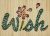 Wish Wood Stitch Art Kit