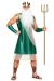 Nocturnal Neptune Adult Costume with Tunic, Headpiece and Arm Sleeves, One Size Fits Most