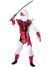 Ghost Ninja Child Halloween Costume Red and White Dragon