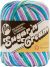 Spinrite Lily Sugar'n Cream Yarn Ombres Beach Ball Blue Pack of 1 Skein