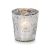 David Tutera Illusion Embossed Votive Holders Silver