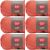 Spinrite Red Heart Soft Yarn Coral Pack of 6 Skein