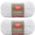 Spinrite Red Heart Scrubby Yarn Coconut Pack of 2 Skein