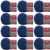 Spinrite Red Heart Scrubby Yarn Royal Pack of 12 Skein