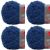 Spinrite Red Heart Scrubby Yarn Royal Pack of 4 Skein