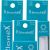 Spinrite Coats Eloflex Stretch Thread 225yd Box White 1 Pack of 3 Piece
