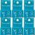 Spinrite Coats Eloflex Stretch Thread 225yd Box White 1 Pack of 6 Piece