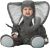 Baby s Lil Elephant Costume Grey Medium 12 18 Months 